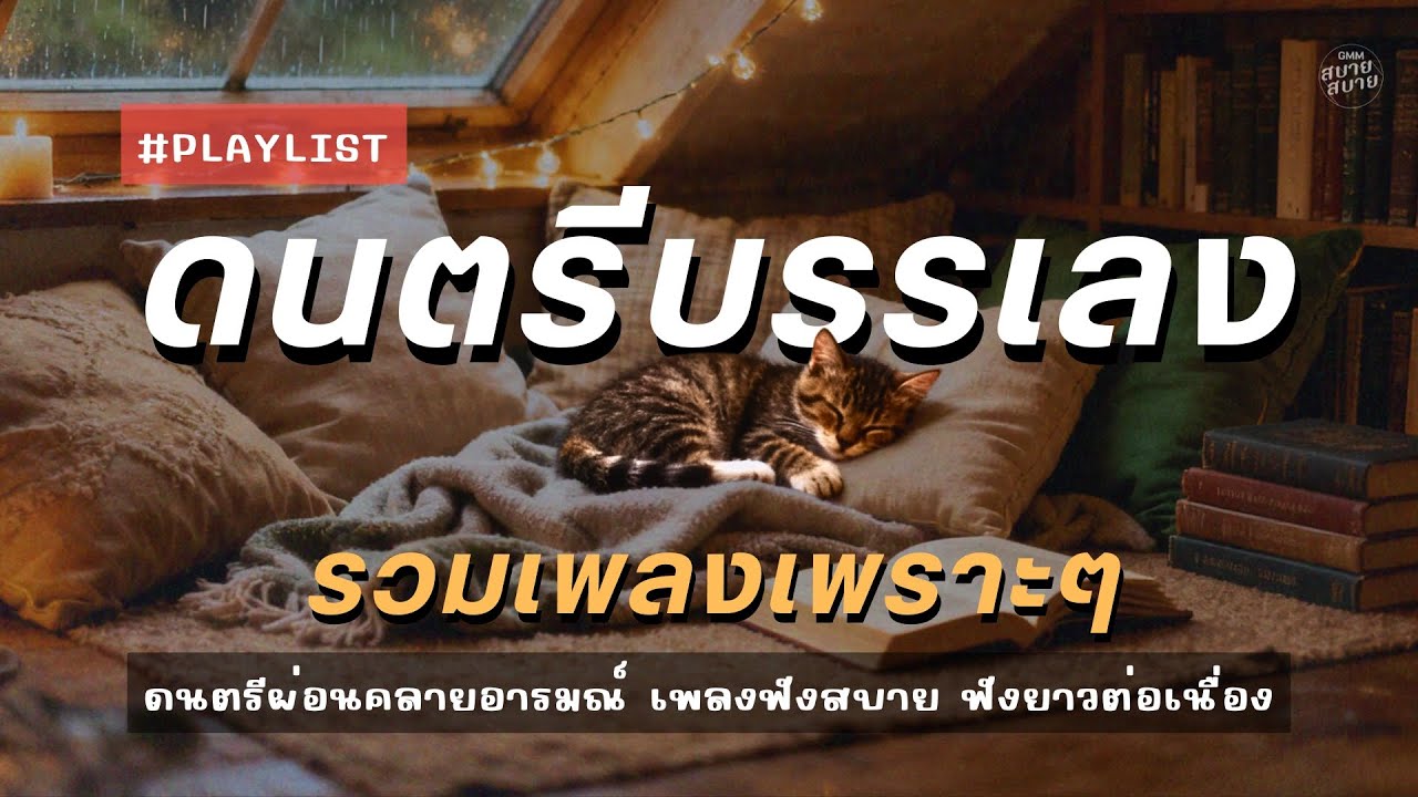 ดนตรีบรรเลง รวมเพลงเพราะๆ ผ่อนคลายอารมณ์ | เพลงฟังสบายๆ ฟังยาวต่อเนื่อง