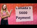 What is the canada government 600 disability payment