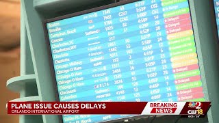 'Mechanical issue' on United Airlines flight at MCO causes major delays
