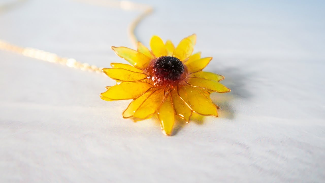 HowTo Resin Dipped Wire Flowers YouTube