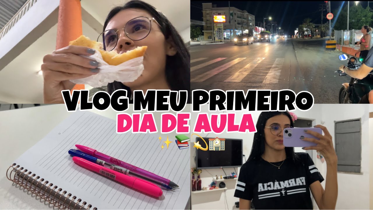 MEU PRIMEIRO DIA DE AULA / Faculdade de Farmácia 7º Semestre ✨📚