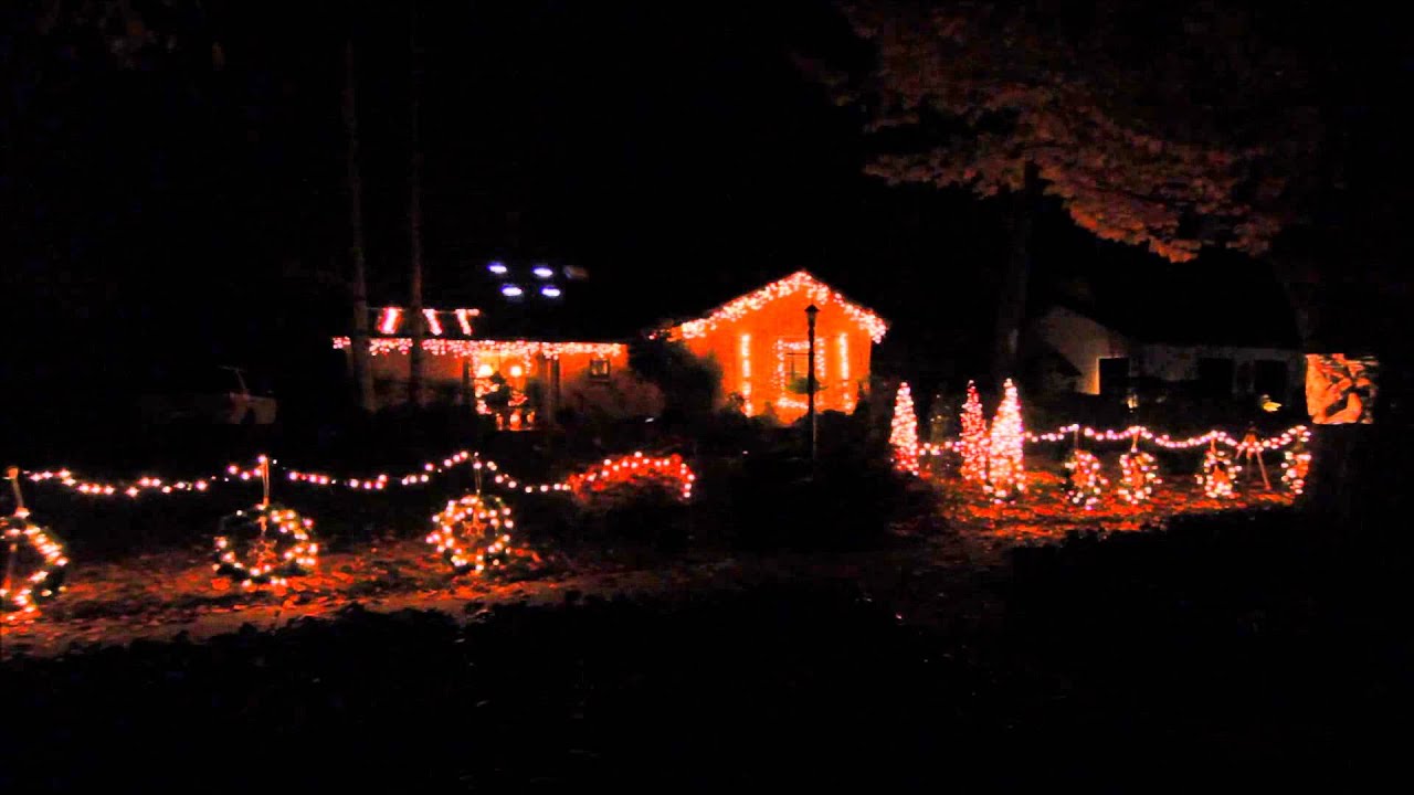 2015 Christmas Light Show Amazing Grace YouTube