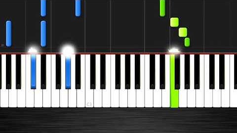Adele   Hello   EASY Piano Tutorial by PlutaX   Synthesia