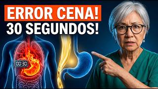 Advertencia De Gastroenterólogo Rutina De Cena Riesgo De Reflujo Severo –  Ese Error De 30 Segundos