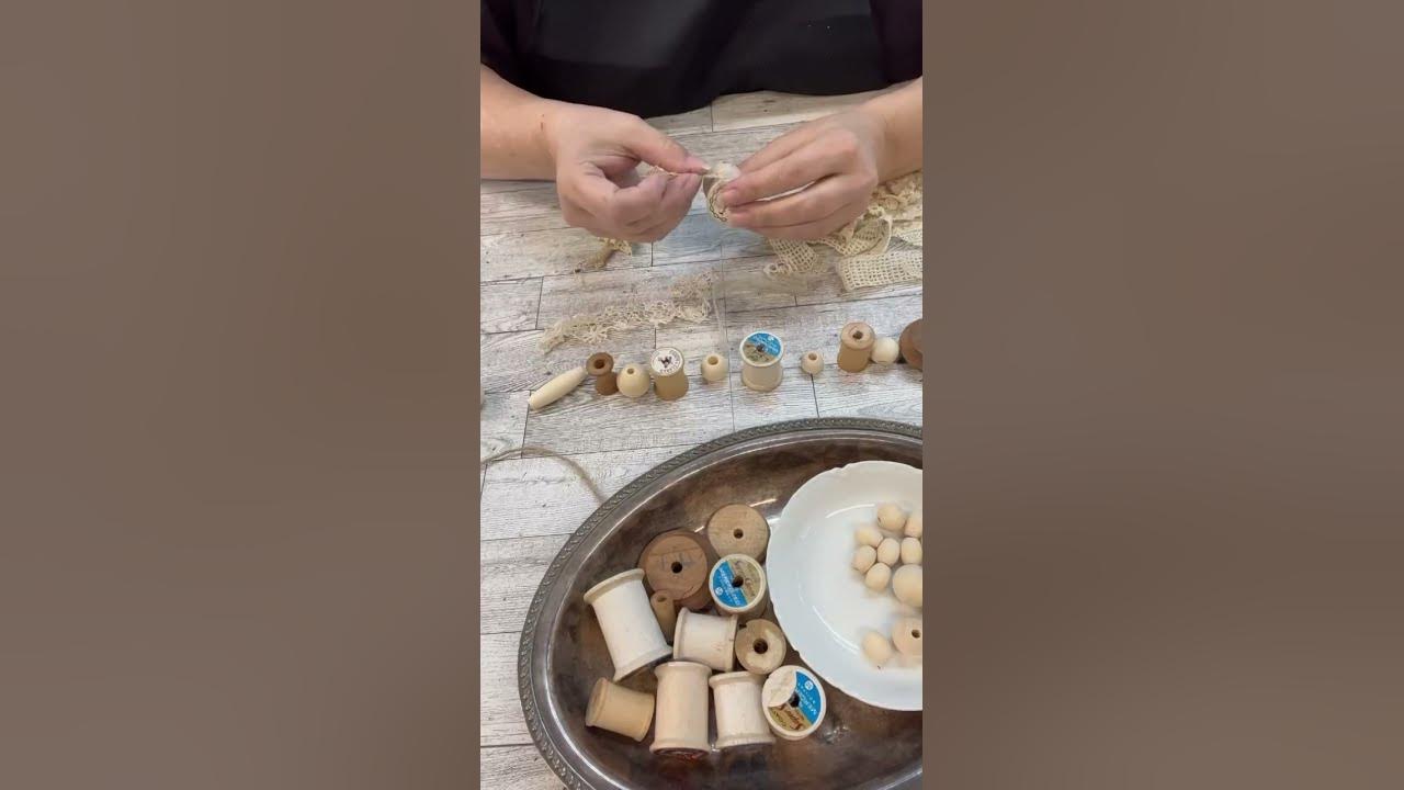 How to Make Wooden Beads With A Drill. 