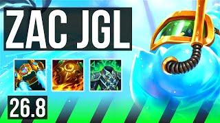 ZAC vs IVERN (JGL) | KR Grandmaster | 26.8