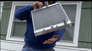 Replacing a 93 Honda civic radiator