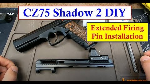 CZ Shadow 2 DIY - Episode #1 - Extended Firing Pin Installation (Primary Machine Carry Optics Slide)