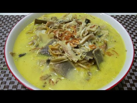 Resep Opor Ayam Jantung Pisang