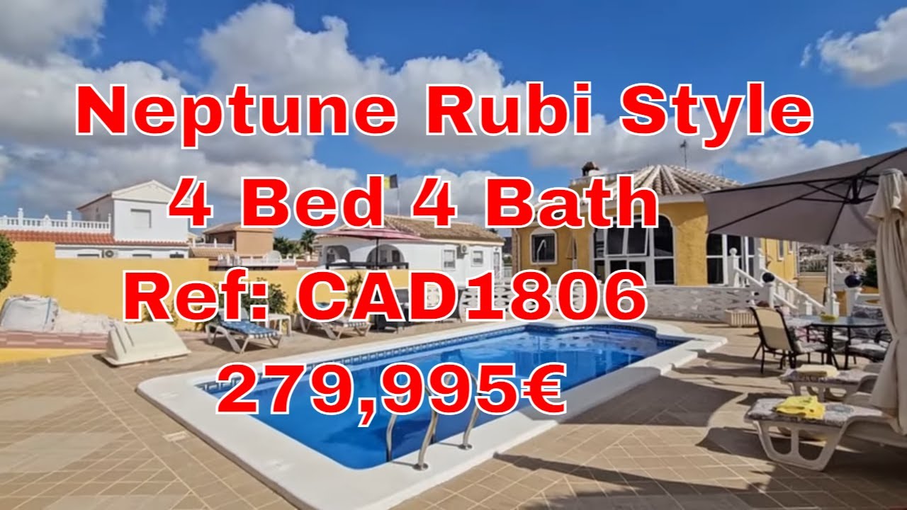 Neptune Rubi for sale Ref:CAD1806  279,995€ (Camposol urb)