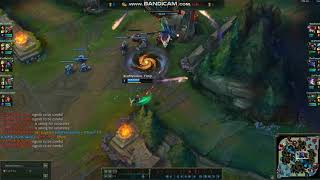 Aurelion sol W is bugged