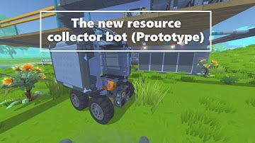 This robot will clean up after raids! Scrap Mechanic developer mode