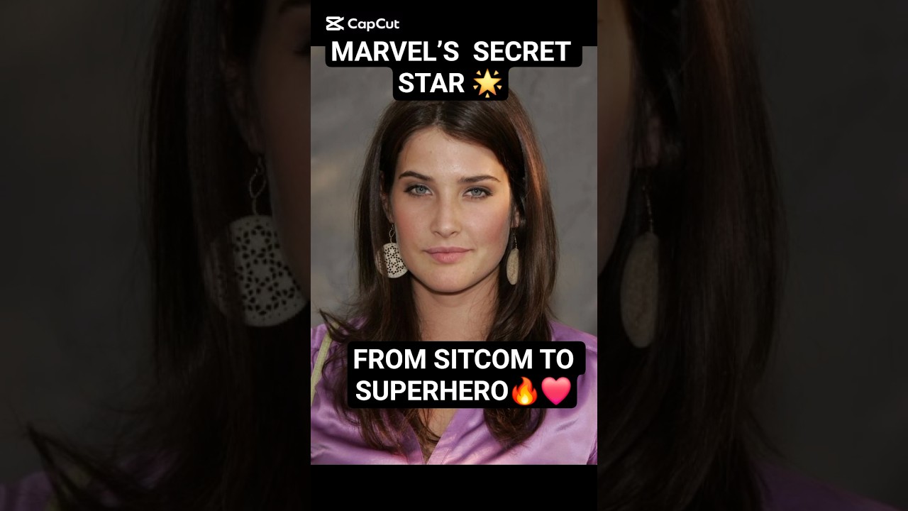 Cobie Smulders: From Sitcom Star to Marvel Icon❤️ #cobiesmulders #marvel #shorts