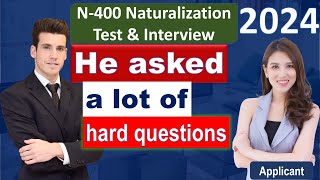 N-400 Naturalization Test & Interview 2024 (US Citizenship - English test, Civics Test, N400 form) screenshot 3