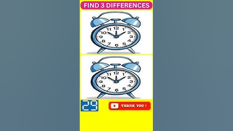 👫Spot the Difference Brain Game Challenge⏰【Find the 3 Differences #115】 #shorts #quiz #gameplay