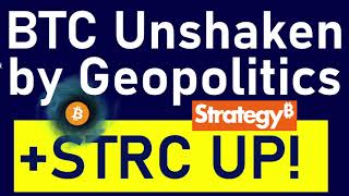 BTC Unshaken As Long Expected Geopolitical Move Happens +STRC Racing Back $100 +I Expect A Wild 2026