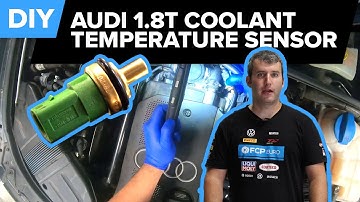 Audi A4 B6 1.8t Coolant Temperature Sensor Replacement DIY (A4, A6, Golf, Passat, & More)
