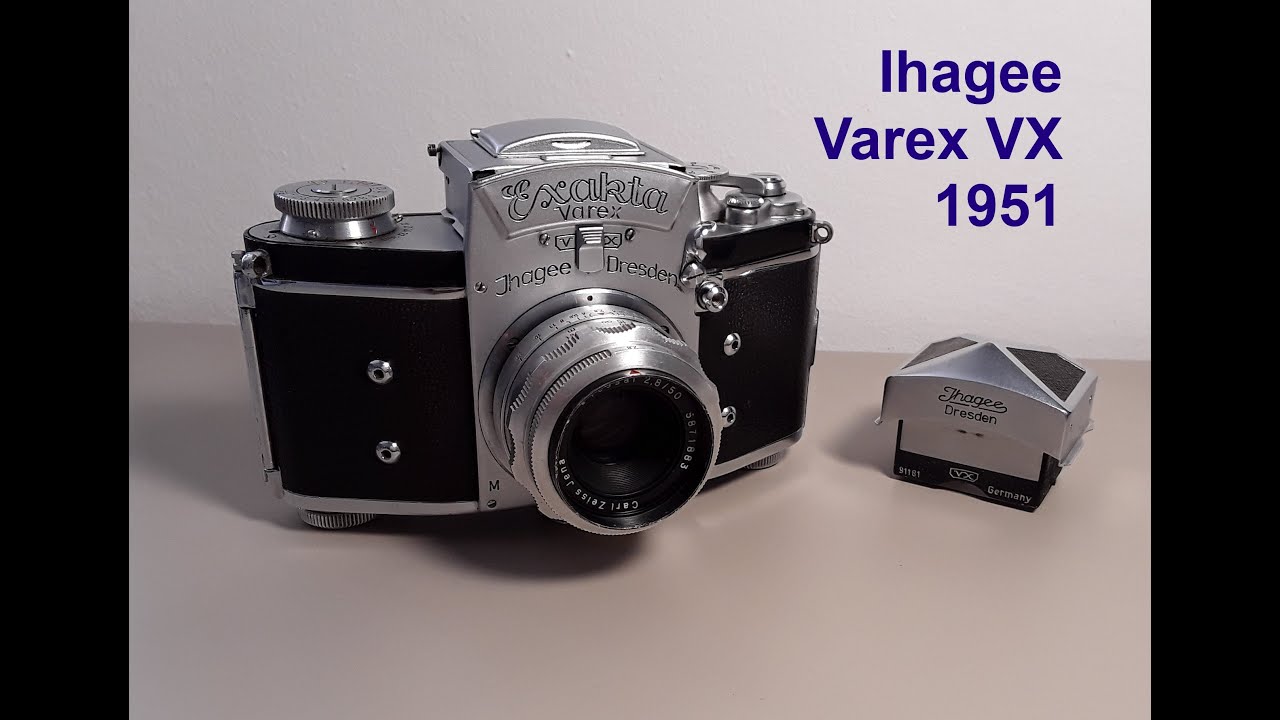 Ihagee Exakta Varex VX Tessar 50mm f/2.8 - YouTube