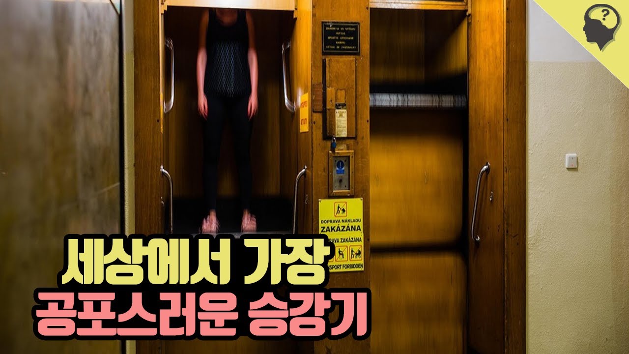 잘못 타면 9와 4분의 3등분으로 쪼개질 것 같은 '파터노스터' 승강기