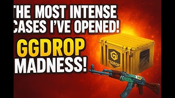THE MOST INTENSE CASES I’VE OPENED! ⚡ GGDROP MADNESS USE MY CODE: YUMBO