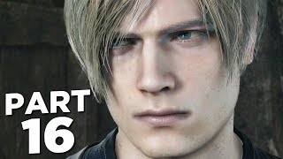 RESIDENT EVIL 4 REMAKE Walkthrough Gameplay Part 16 - RESCUE LEON (FULL GAME)