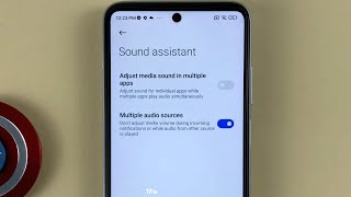 How to enable/disable Multiple audio sources on Xiaomi Redmi 10 Android 12