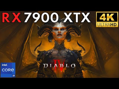 🔴 LIVE | RX 7900 XTX + i9 13900k | Diablo 4 | 4K Ultra Settings