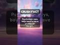 Boys tend to have crushes on the girl shorts facts love aweify