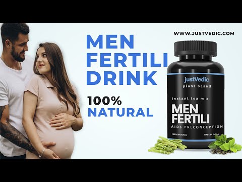 Justvedic Men Fertili Drink Mix for boost Fertility & Increases Count #justvedic #menfertilidrinkmix