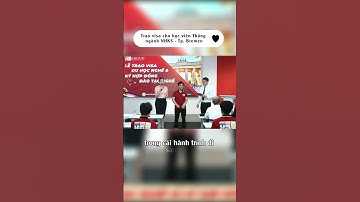 Cảm nhận của học viên Thắng khi nhận được visa du học nghề Đức ngành NHKS- Tp. Bremen