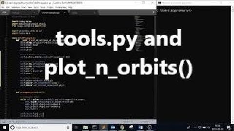 Tools file and the plot_n_orbits() Function | Orbital Mechanics with Python 5