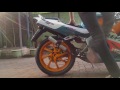 DISTINCTIVE SOUND!!! (Honda NSR 150 SP) with HRC exhaust