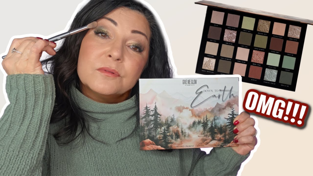 Первые впечатления и макияж глаз с новой палеткой теней Down to Earth!