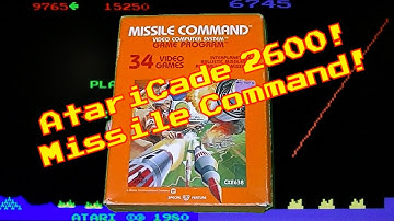 AtariCade 2600 Missile Command!