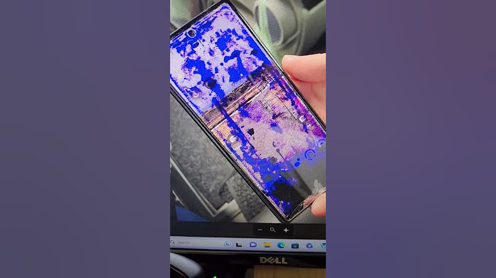 Getting a purple hue, or spots the screen on a  Google pixel phone, Do this NOW!