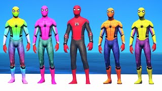 GTA 5 Epic Ragdolls | Spiderman and Super Heroes Jumps/fails Episode 30