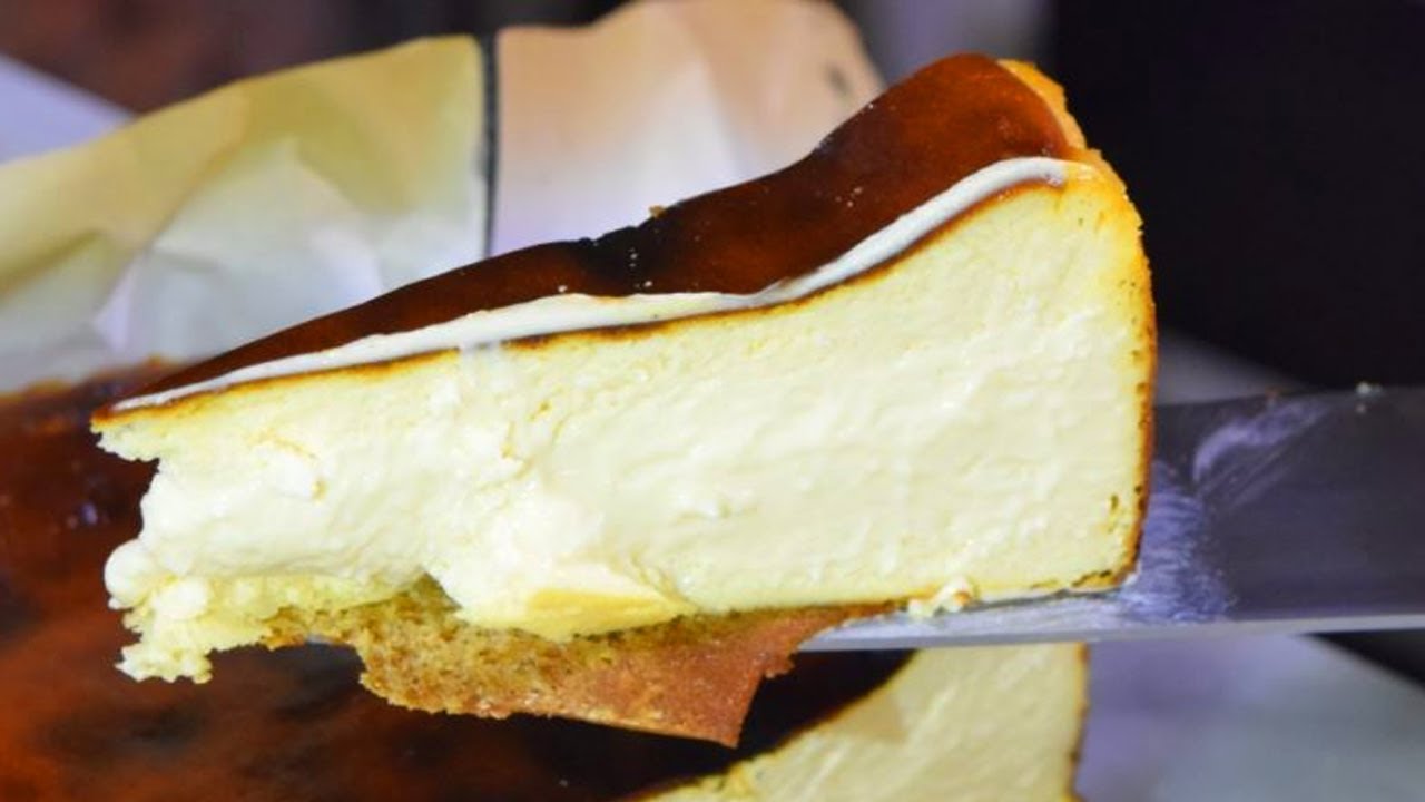 San Sebastian Cheesecake Tarifi - YouTube