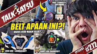 TALK-SATSU #272 - EMANG ADA BELT KAMEN RIDER KAYA GINI?! REACT MODIFIKASI BELT YANG ABSURD & GOKIL! screenshot 4