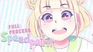 SAI Speedpaint - sketch to full color process [Attention!]