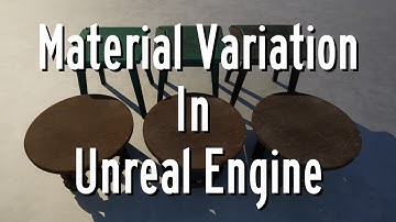 Material Variation in Unreal Engine
