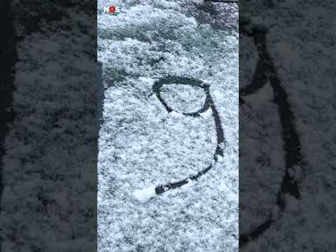 Het sneeuwt!