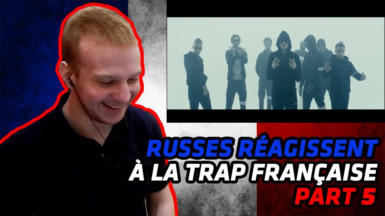 RUSSIANS REACT TO FRENCH TRAP pt5 (XV - SAIYAN, Kaaris, 13block, Sneazzy, Niro, Rohff) REACTION
