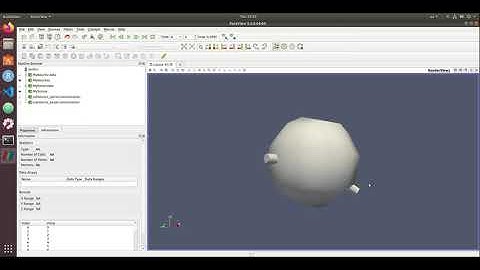 Export video Paraview