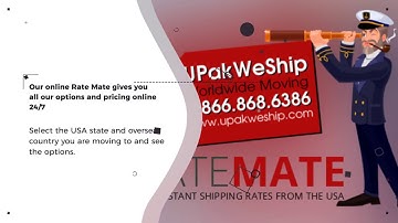 Moving Overseas with UPakWeShip