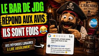 JOUEUR DU GRENIER’S BAR RESPONDS TO GOOGLE REVIEWS… IT’S PURE GENIUS 😂 - L’ARCADIA