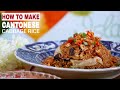 Ep#9 Cantonese Cabbage and Mushroom Rice | Cooking Demystified by The Burning Kitchen