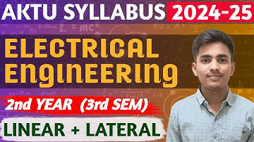 Syllabus AKTU 3rd Sem. Btech Electrical Engineering|2nd year | Btech Syllabus#btech #syllabus