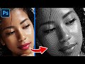 Create a Dotted Halftone Pattern Effect in Photoshop in 2 Minutes | Quick &amp; Easy Tutorial