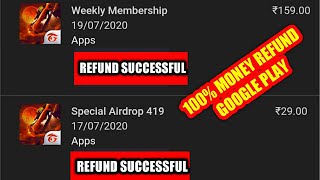 HOW TO REFUND GOOGLE PLAY PURCHASE MONY// GOOGLE PLAY REFUND MONY 100% WORKING
