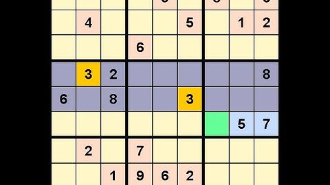 How to Solve New York Times Sudoku Hard April 27, 2022